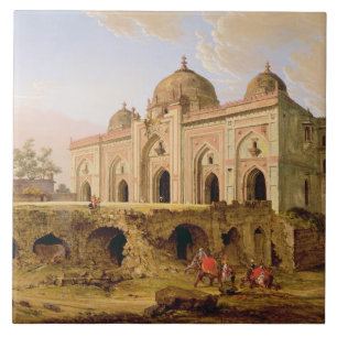 Das Qal A-l-Kuhna Masjid, Purana Qila, Delhi, c.1 Fliese