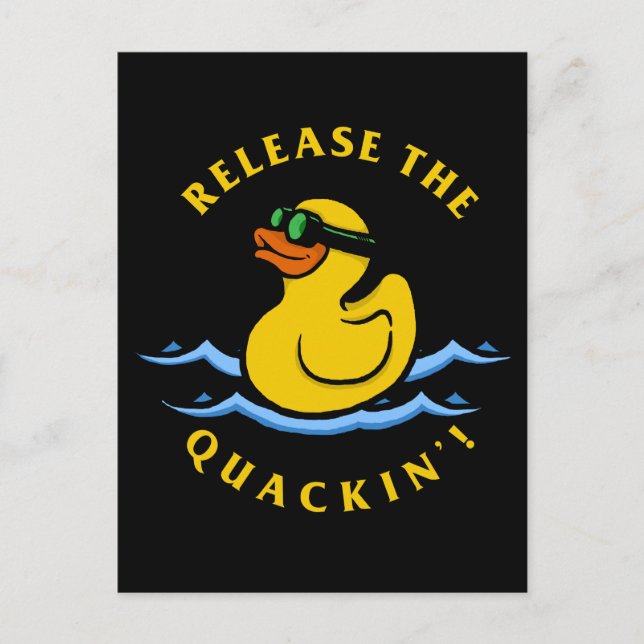 Das Quackin' Postkarte (Vorderseite)