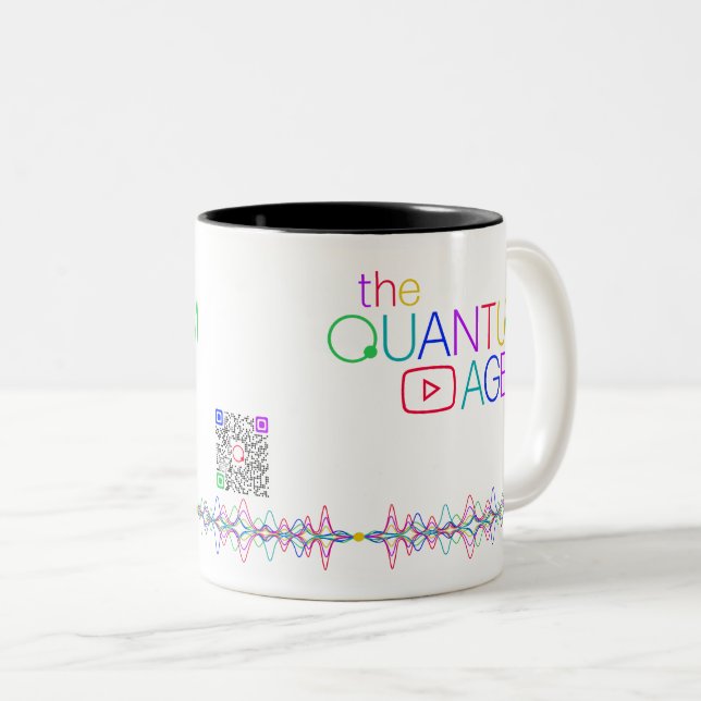 Das Quantenalter 2-Tone 11 oz. Tasse (VorderseiteRechts)