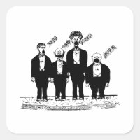 Das Quartett, Barbershop Sänger,