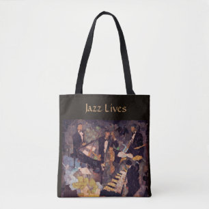 Das Quartett - Jazz-Musik-Leben-Taschen-Tasche
