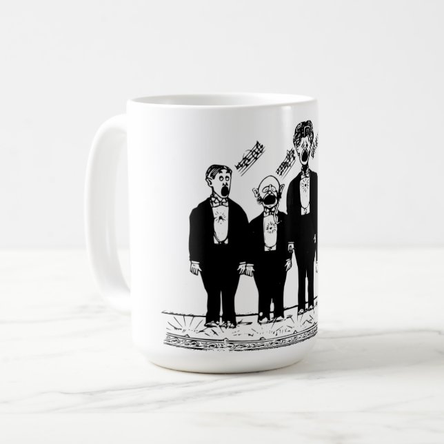 Das Quartett Kaffeetasse (Vorderseite Links)