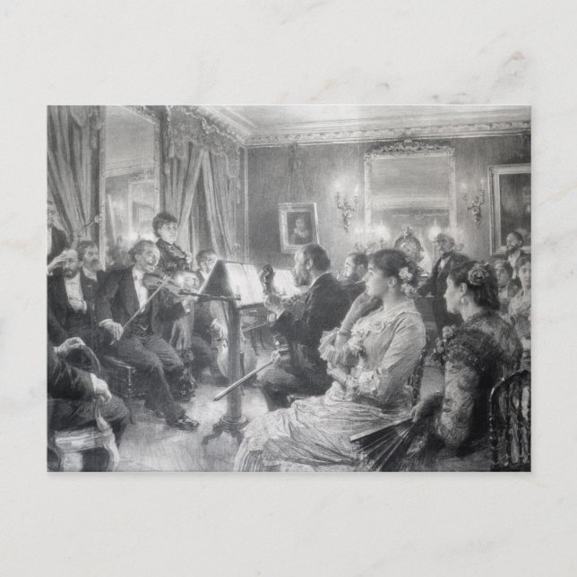 Das Quartett Postkarte (Vorderseite)