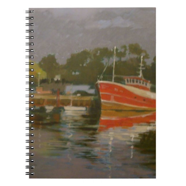 Das Quay Salcombe 2 des Fischers Notizblock (Vorderseite)