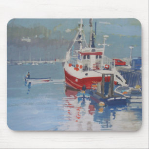 Das Quay Salcombe des Fischers Mousepad