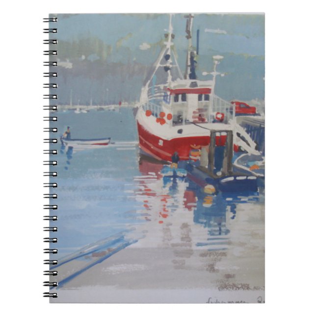Das Quay Salcombe des Fischers Notizblock (Vorderseite)