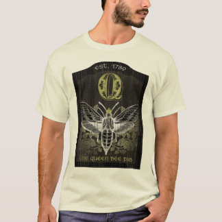 Das Queen Bee Pub-Schild T-Shirt