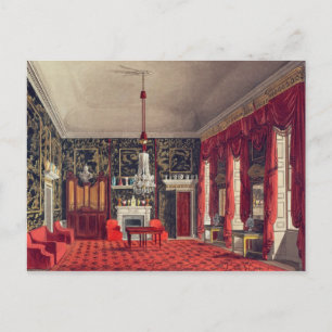 Das Queen's Breakfast Room, Buckingham House Postkarte