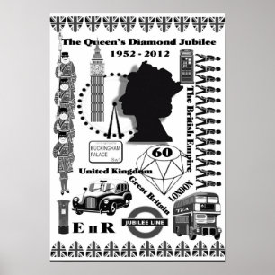 Das Queens Diamond Jubilee Poster