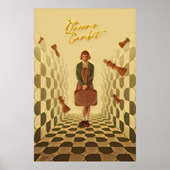 Das Queens-Gambit Poster (Vorne)
