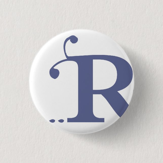 Das r button (Vorderseite)