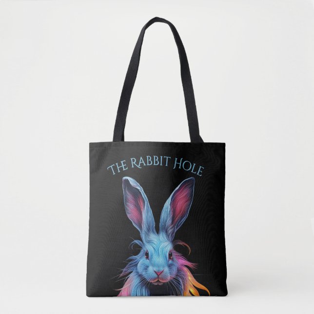Das Rabbit Hole Blue Rabbit auf dem Feuer (Vorderseite)