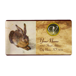 Das RABBIT Monogramm Grau Agate