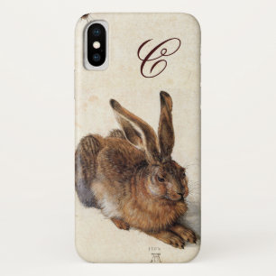 DAS RABBIT-Monogramm (Young Hare) iPhone X Hülle