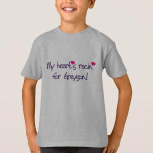 DAS RACIN POP-RETRO "MEINES HERZENS FÜR GREYSON!  T-Shirt