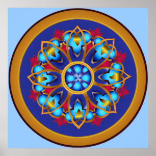 Das Rad-Druck des Kaisers Poster