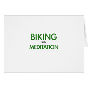 Das Radfahren ist meine Meditation