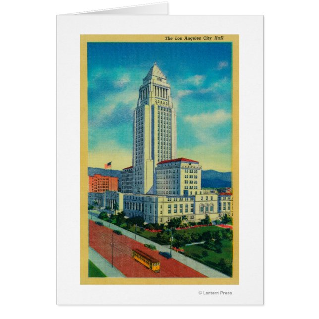 Das Rathaus von Los Angeles (Vorne)