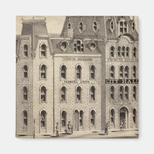 Das Rathaus von Minneapolis, Minnesota Magnet