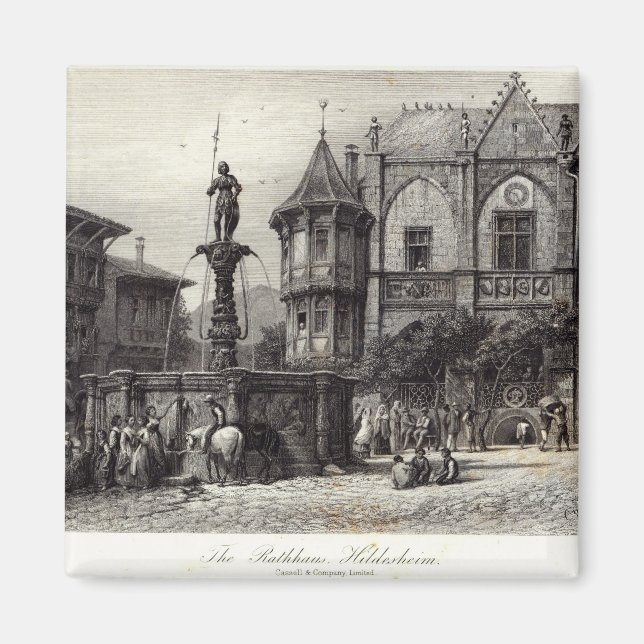 Das Rathhaus, Hildesheim Magnet (Vorne)