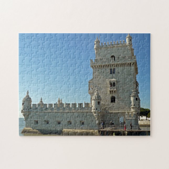 Das Rätsel des Belem Tower von Lissabon Puzzle (Horizontal)