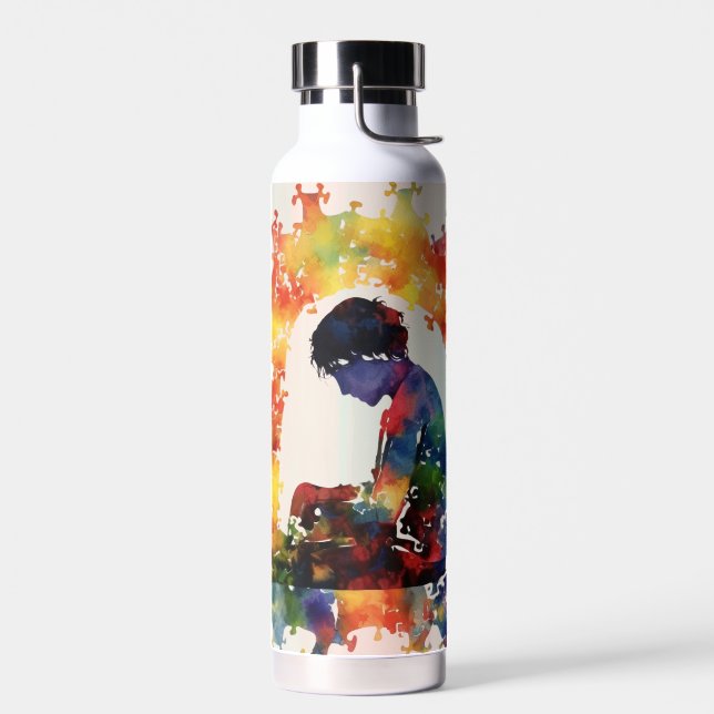 Das Rätsel im Innern Trinkflasche (Links)