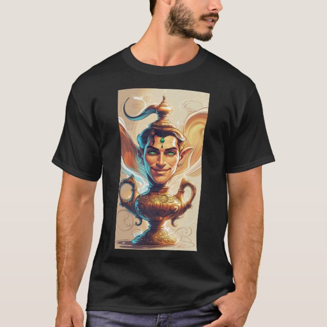 Das rätselhafte Genie und sein Verziertes Licht T-Shirt (Vorderseite)