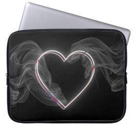 Das rauchheiße Valentinsmotiv auf dieser Elektroni Laptopschutzhülle