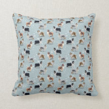 Das raue Collie Cushion