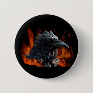 "Das Raven Fire"-Geschenke Button