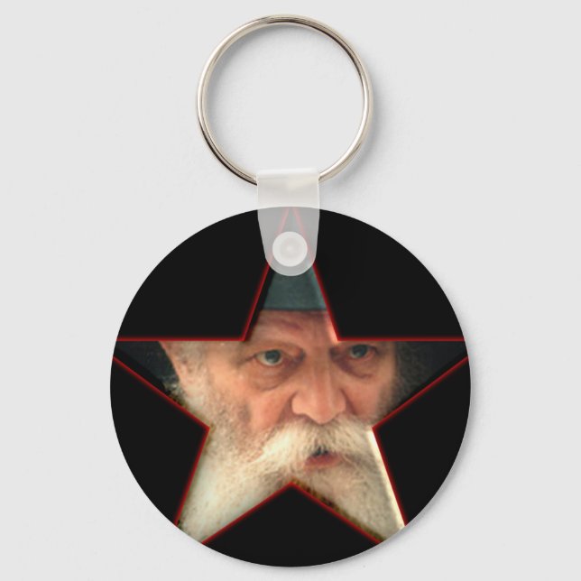 Das Rebbe Schlüsselanhänger (Vorderseite)