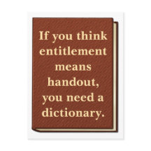 Das Recht ist kein Handout