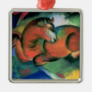 Das Red Bull, 1912 Silbernes Ornament