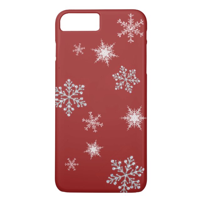 Das Red iPhone des Weihnachtsmanns 7 Plus Fall Case-Mate iPhone Hülle (Rückseite)