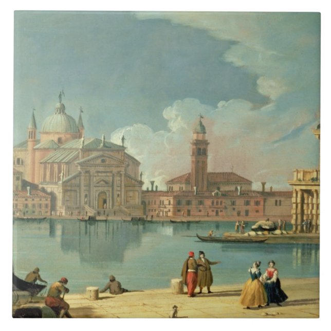 Das Redentore, Venedig Fliese (Vorderseite)