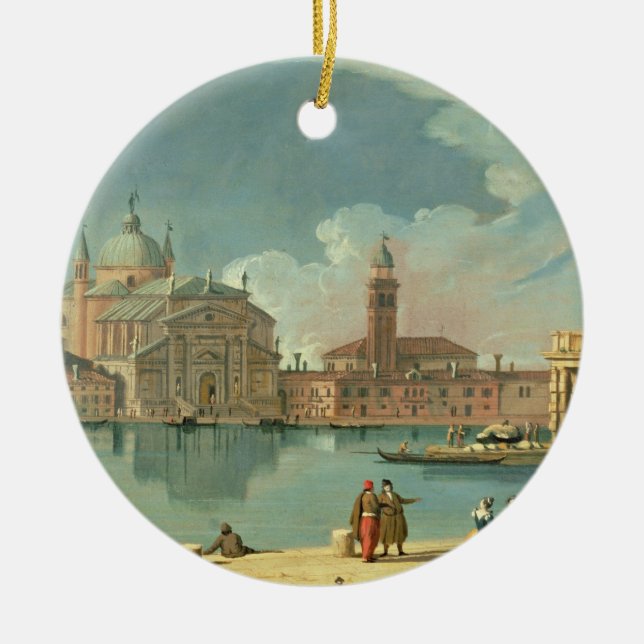 Das Redentore, Venedig Keramik Ornament (Vorne)