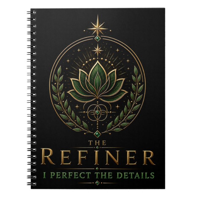 Das Refiner-Archetyp Selbstentdeckungs-Notizbuch Notizblock (Vorderseite)