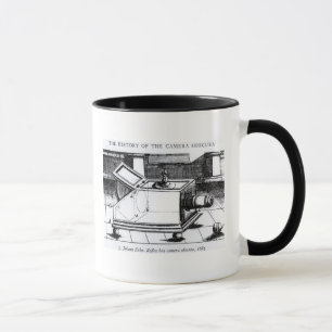 Das Reflexkastenkamera obscura Tasse