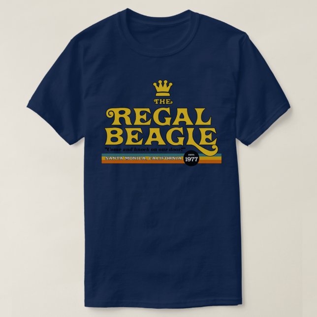 Das Regal Beagle TShirt (Design vorne)