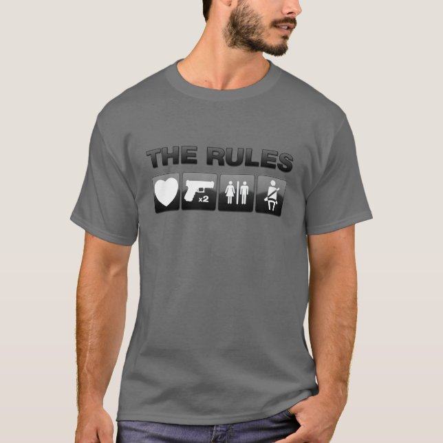Das Regel-T-Shirt T-Shirt (Vorderseite)