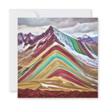 Das Regenbogengebirge, auch Montañas de S