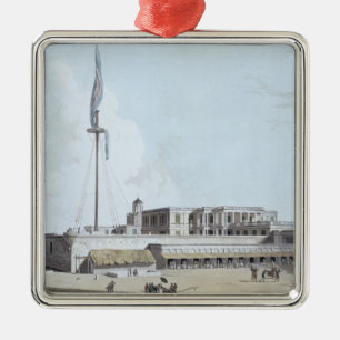 Das Regierungs-Haus, Fort St George, überziehen 3 Silbernes Ornament