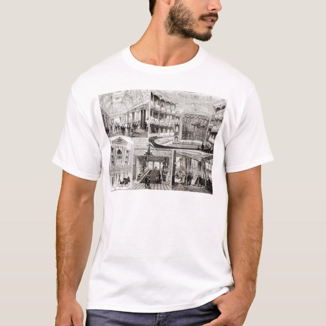 Das Reich-Theater, Leicester-Quadrat T-Shirt (Vorderseite)