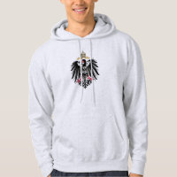 Das Reich-WappenHoodie der Männer deutscher