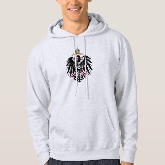 Das Reich-WappenHoodie der Männer deutscher Hoodie (Vorderseite)