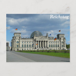 Das Reichstag-Gebäude, Berlin Postkarte