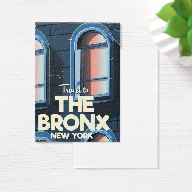 Das Reiseplakat der Bronx New York City (Schreibtisch)