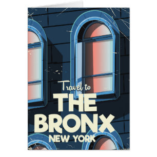 Das Reiseplakat der Bronx New York City