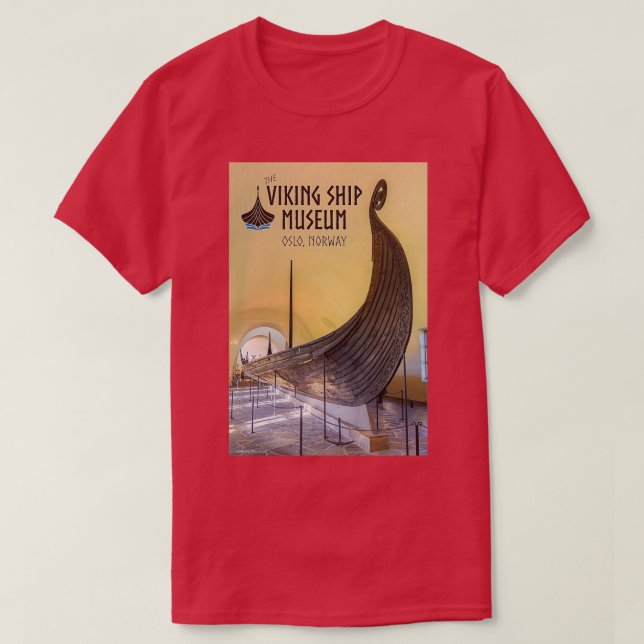 Das Reiseplakat des Schifffahrtsmuseums T-Shirt (Design vorne)