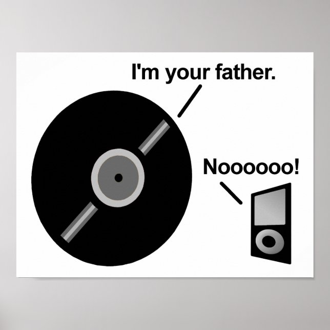 Das Rekordvater Funny Poster (Vorne)